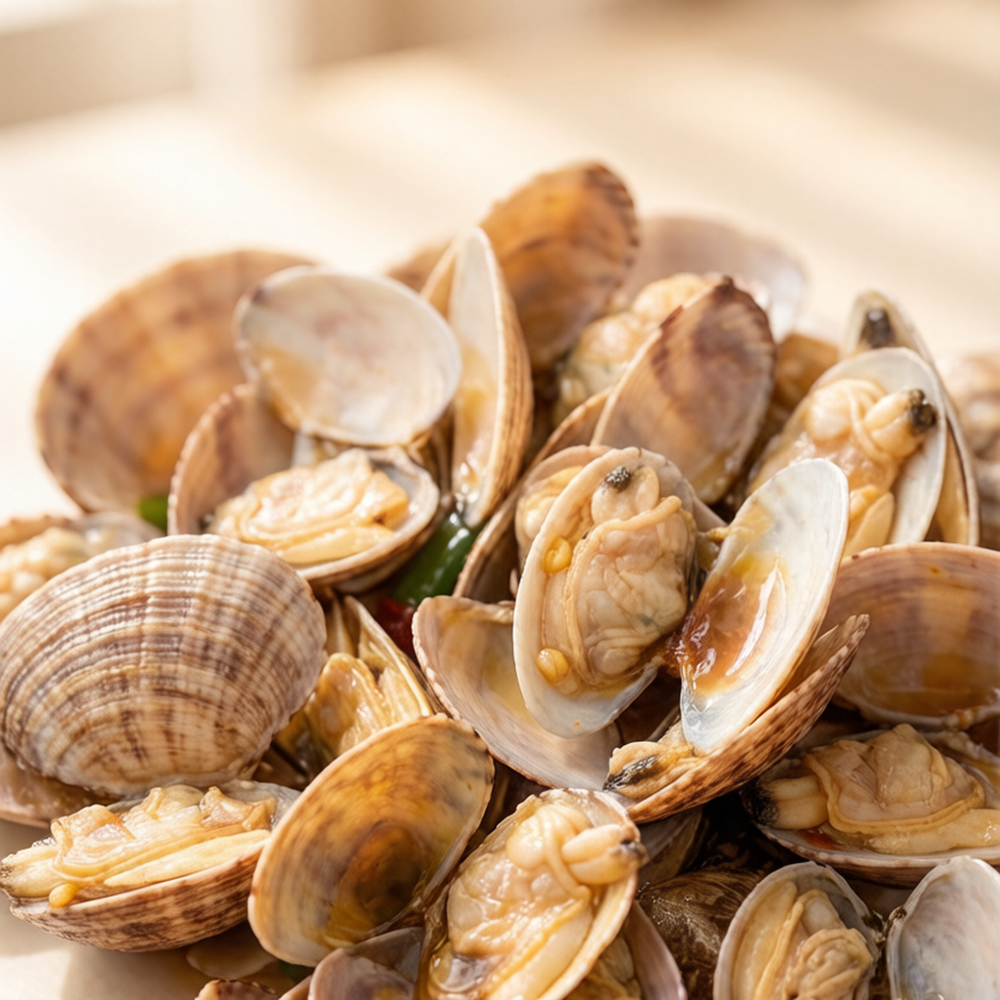 Shellfish & Mollusks, Cleaned & Ready to Cook